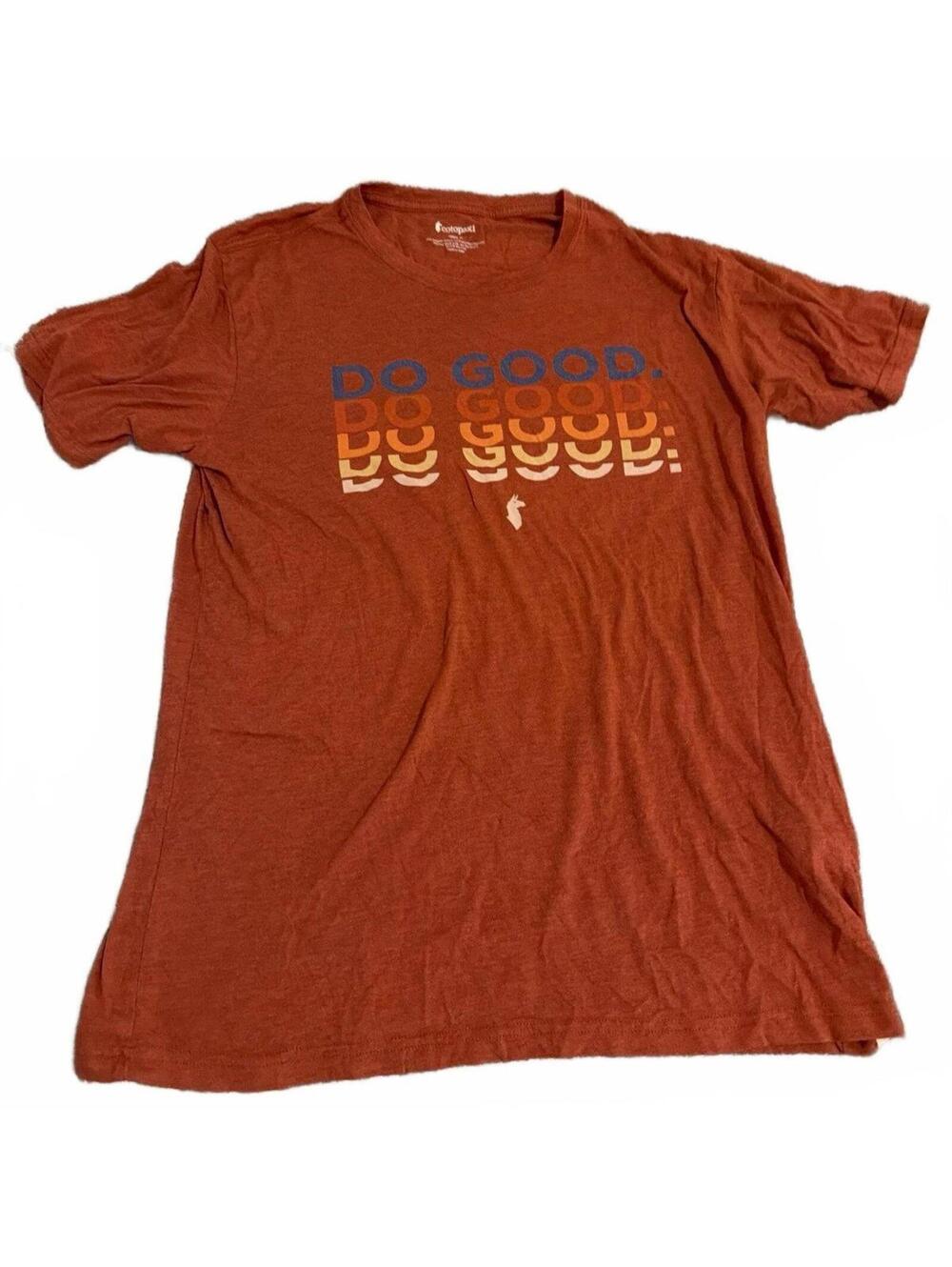 Cotopaxi Mens Orange Casual T-Shirt XL